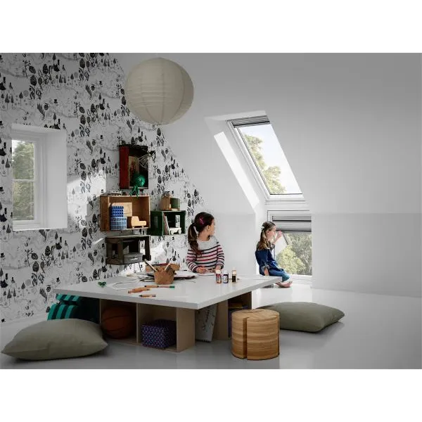 Fasadevindu fast 3-lag glass 78x95 bilde