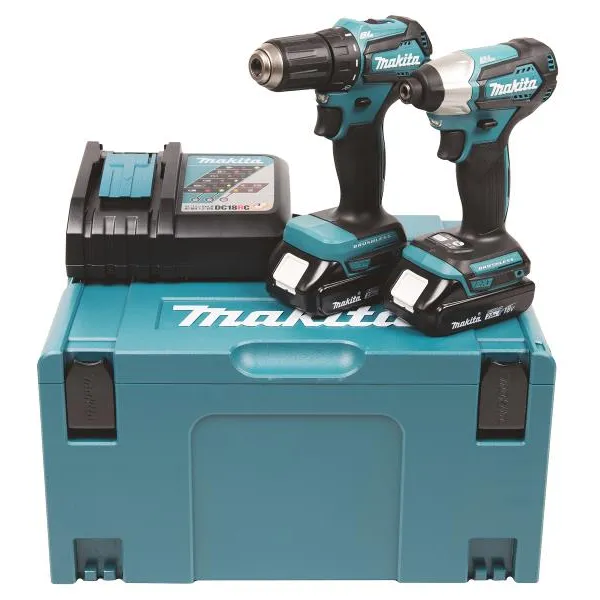 Kombosett dlx2220aj 2pk 18v 2x2,0ah bilde