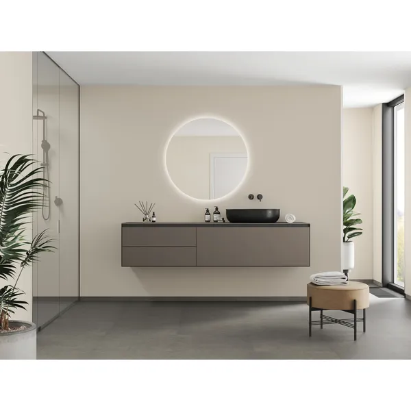 Fibo Baderomspanel 5233M00 Light Sand No tile 10x620x2400mm bilde