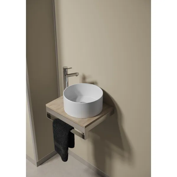 Fibo Baderomspanel 5233M00 Light Sand No tile 10x620x2400mm bilde