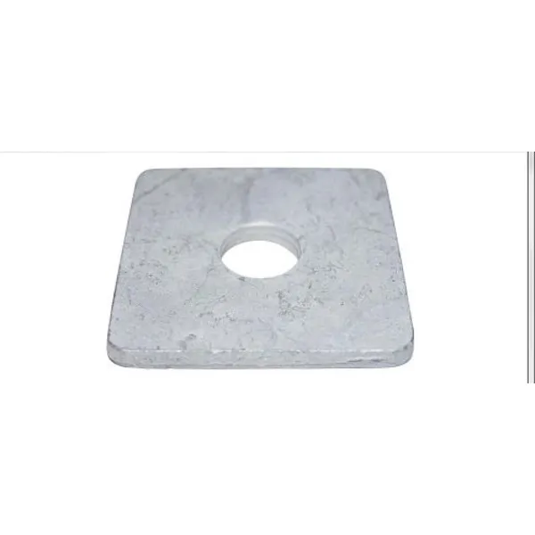 FIRKANTSKIVE M6 20X20X2 50stk/pk bilde