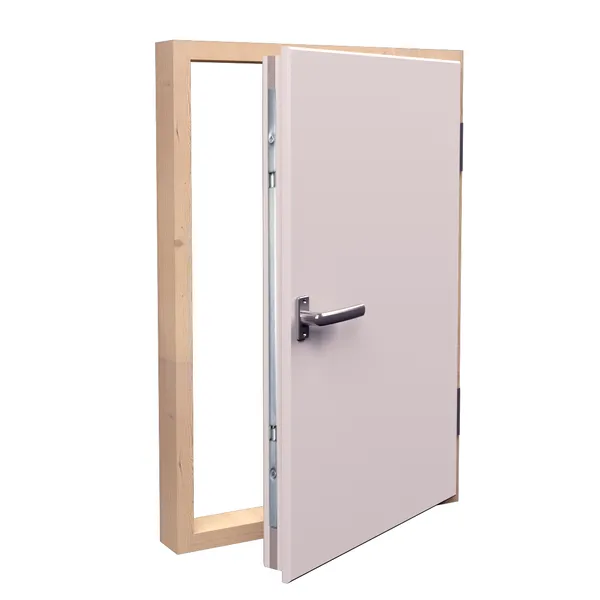 Kottdør 55X90 cm grunnet i standard hvit NCS S0502-Y. bilde