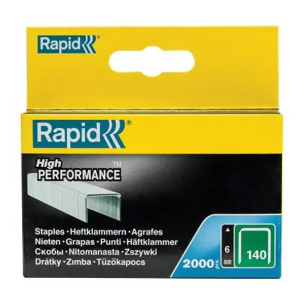 STIFT RAPID 140-6 2000STK ( gammel forpakning ) bilde