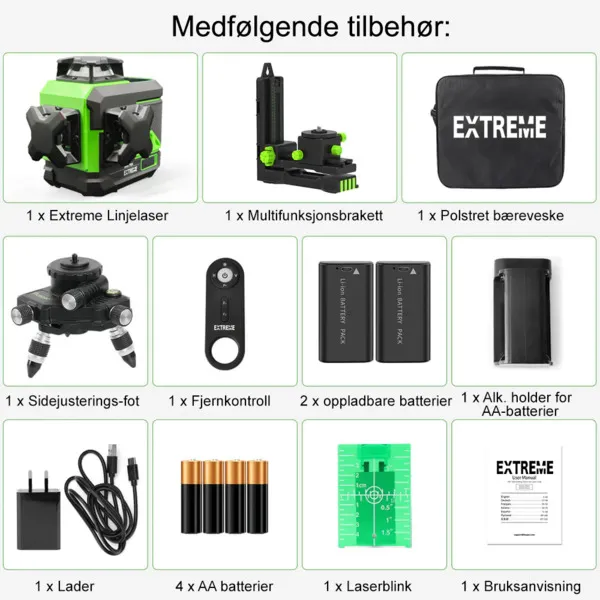 Extreme 360G PRO Komplett pakke bilde