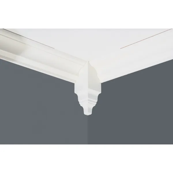 TAKKLOSS 451M 33X33X120MM 4 STYKK FURU FOR 21X45 LIST HVITMALT bilde