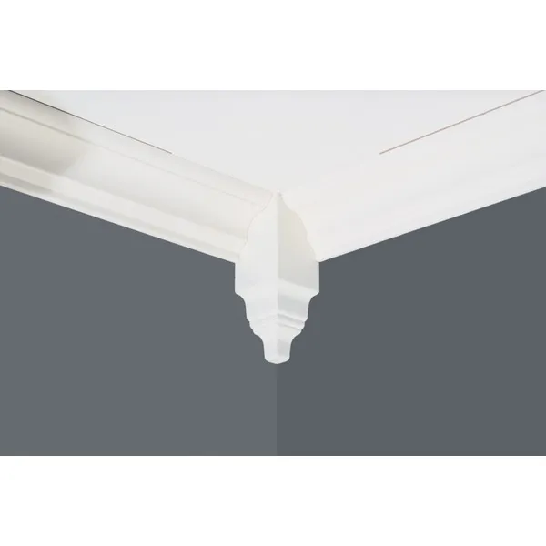 TAKKLOSS 452M 50X50X150MM 4 STYKK FURU FOR 21X70 LIST HVITMALT bilde
