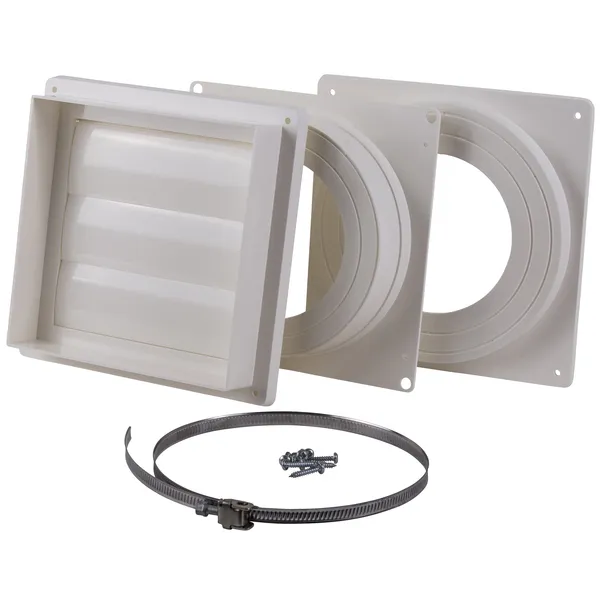 Ventilatorsett hvit plast bilde