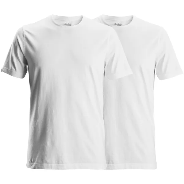 T-skjorte 2529 2-pack hvit bilde