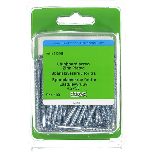 SPONPLATESKRUE INV 4,2X55 A100 bilde
