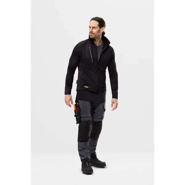 Jakke 8023 sort str XL bilde