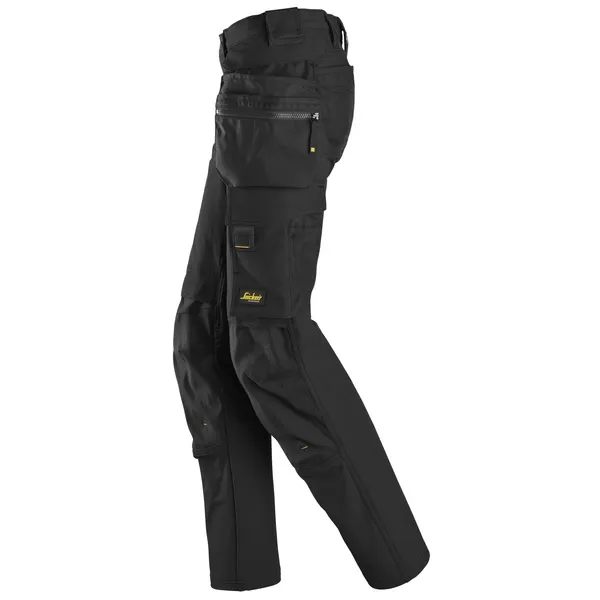 Bukse 6771 dame sort/sort str 38 bilde