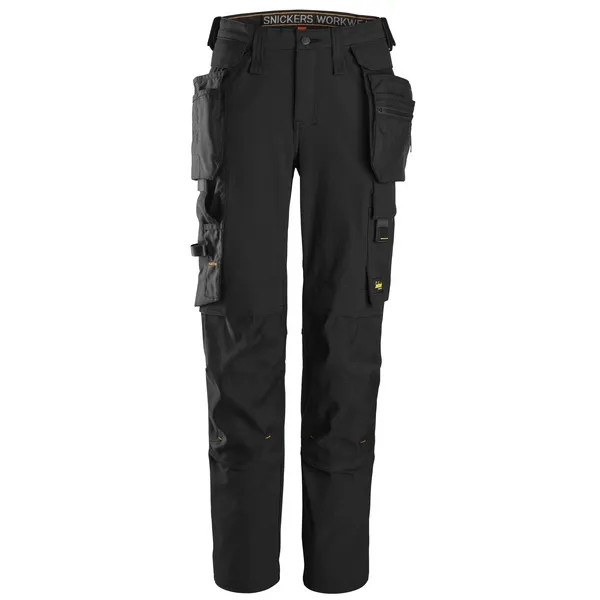 Bukse 6771 dame sort/sort str 38 bilde
