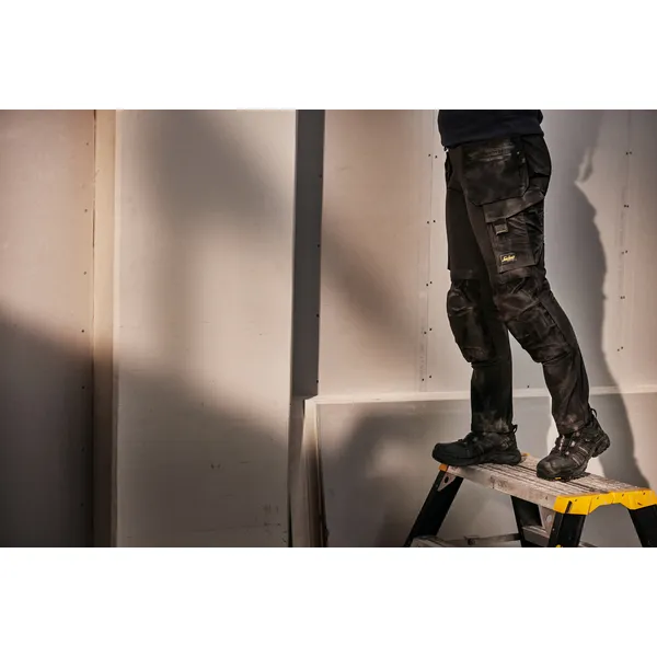 Bukse 6771 dame sort/sort str 38 bilde