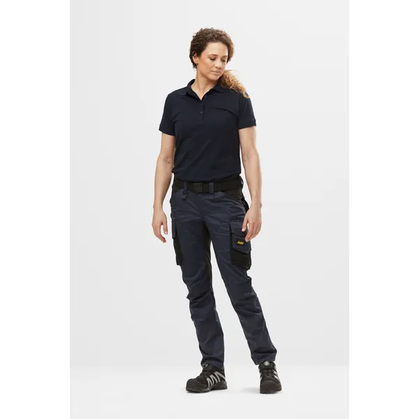 Bukse 6703 dame sort/sort str 23 bilde