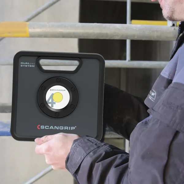 Scangrip arbeidslampe NOVA 4K C+R LED bilde