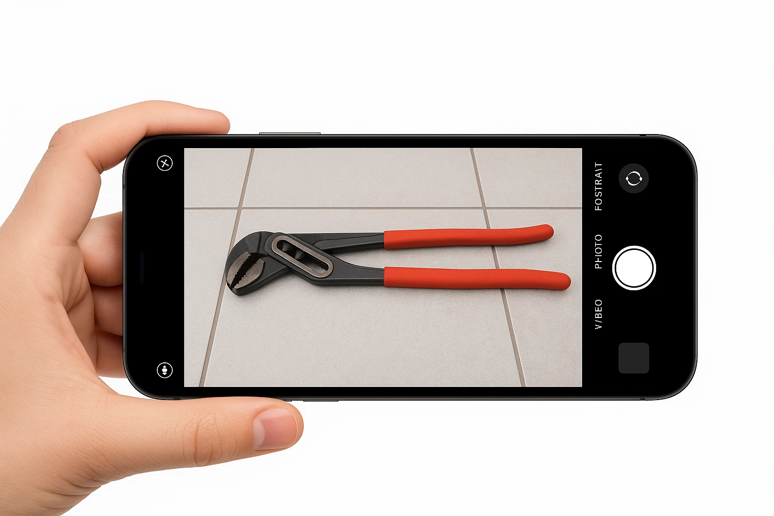 Liggende produkt – bruk liggende telefon